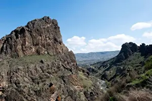 Mountain Landscape in Northern Armenia and Southern Georgia, taken in April 2019rn taken in hdr