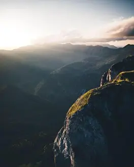 Loser Prints: mountain Landscape during Sunset at Loser in Salzkammergut Austria