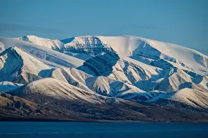 Calm Waters Prints: Mountainous landscape, Axel Heiberg island