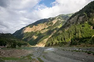 Pakistan Prints: Mountainous landscape in Swat Valley, Pakistan