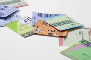 Color Photography Prints: Movie Ticket Stubs