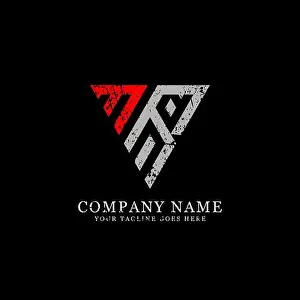 Typeface Prints: MR initial name logo design vector template