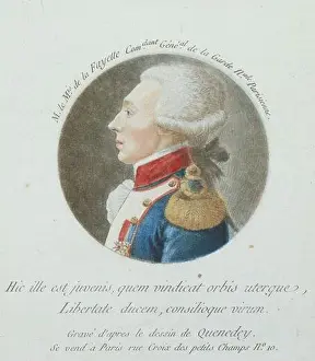 Heroism Prints: MR MARQUIS DE LA FAYETTE 'Monsieur le Marquis de La Fayette'