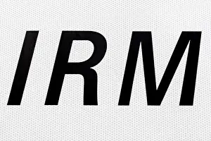 Magnetic Prints: MRI sign called IRM in French language