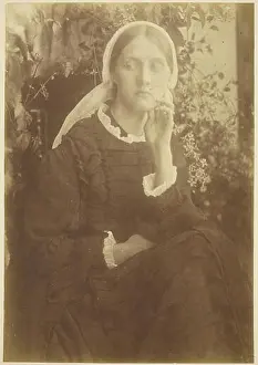 1872 Prints: Mrs. Herbert Duckworth, 1872, Julia Margaret Cameron