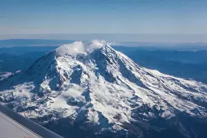 Hardship Prints: Mt. Rainier from airplane