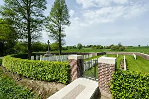 Hell Prints: Mud Corner Military Cemetery at Ploegsteert Wood