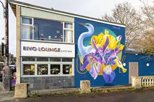 Egret Prints: Mural painting UNITY by Sophie Mess