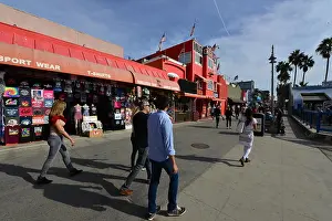Bodybuilding Prints: Muscle Beach, Venice Beach California