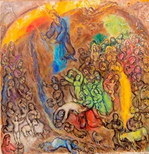 Marc Chagall Prints: Musee Marc Chagall (National Museum Marc Chagall Biblical Message)