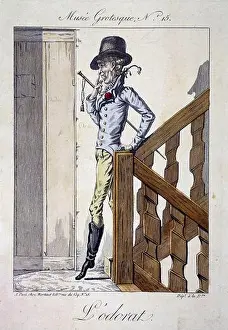 Smell Prints: MUSEUM GROTESQUE, NUMBER 15 - SMELL Pierre Maleuvre (1740-1803)