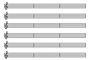 Clef Prints: music sheet