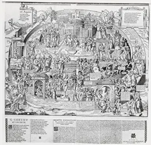 Still Image Prints: Musical instruments, including a lute and transverse flute