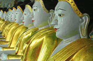 Myanmar Prints: Myanmar, Asia, Buddhas, Asia