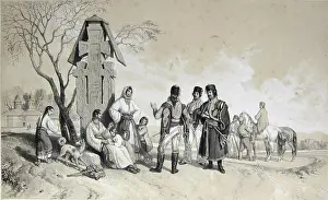 Costumes Prints: N/A. Album valaque : Vues et costumes pitoresques de la Valachie dessinés d'après nature
