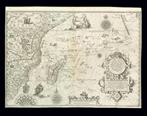 Compass Prints: N/A. Delineatio orarum maritimarum