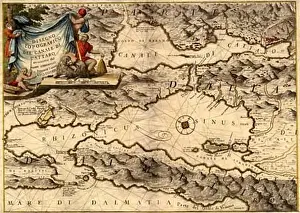 1688 Prints: N/A. Deutsch: Disegno topografico del canale di Cattaro Venezia