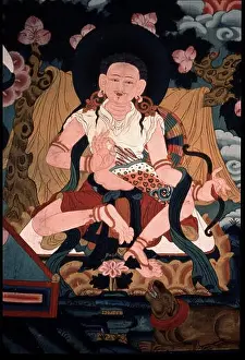 N/A. English: Drukpa Kunle b.1455 - d.1529. Unknown date. Unknown 481 Drukpa Kunley