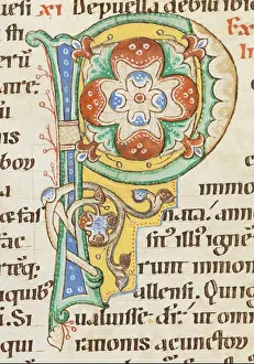 Codex Prints: N/A. English: Illumination from the Passionary of Weissenau (Weißenauer Passionale); Fondation Bodmer