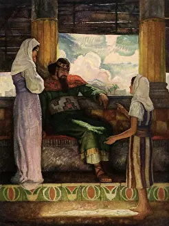 Prophet Prints: Naaman and Girl
