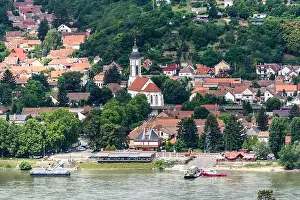 Nagymaros (German: Großmarosch, Slovak: Veľká Maruša) is a town in Pest county, Hungary