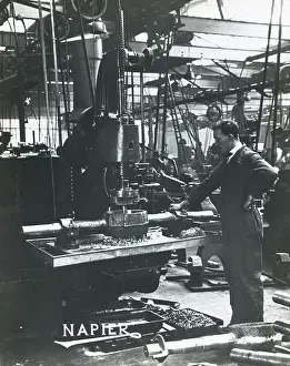 Napier factory: production of back axles