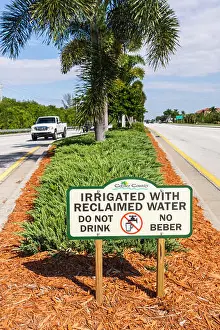 Pickup Truck Prints: Naples Florida, US highway Route 41