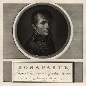 Napoleon Bonaparte Prints: Napoleon Bonaparte, First Consul of the French Republic