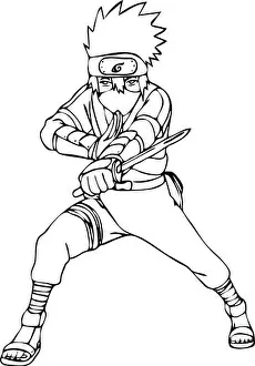 Manga Prints: naruto vector eps