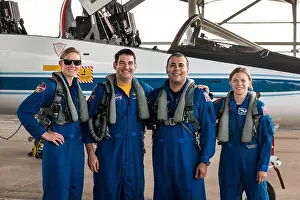 Astronaut Prints: NASA astronaut candidates Nichole Ayers and Jack Hathaway