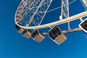 Ferris Wheel Prints: NATIONAL HARBOR, MARYLAND, USA - The Capital Wheel attraction