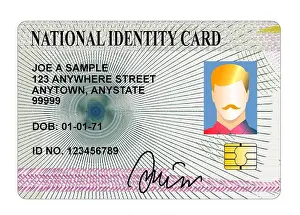 Id Card Prints: National identity card