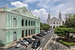 Neo Gothic Prints: National Theatre & Catedral de Santa Ana