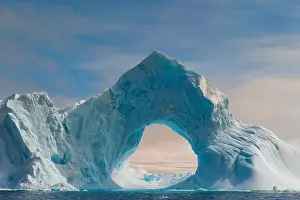 Cold Temperature Prints: Natural Arch carved in an iceberg, Antarctic Sound, Antarctic Peninsula