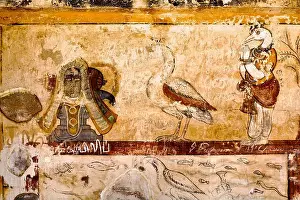 Tamil Nadu Prints: Nayaka-period mural at Brihadisvara Temple