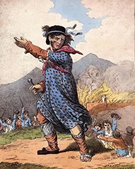 Rebellion Prints: Ned Ludd leader of the anti-industrialisation Luddites