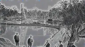 Weir Prints: Negative - Euston, New South Wales