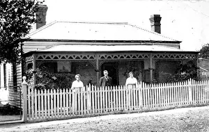 Verandah Prints: Negative - Numurkah, Victoria, 1919