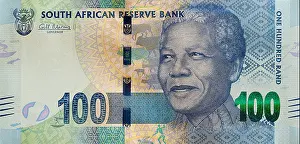 One Hundred Prints: Nelson Mandela on South African R100 bank note