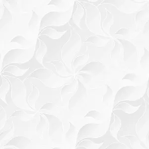 Regular Prints: Neutral White Floral Texture