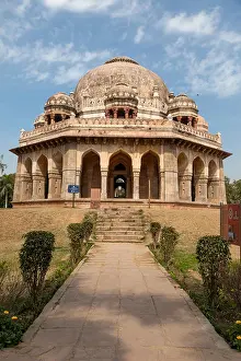 Mausoleum Prints: New Delhi India. Lodi Gardens. Tomb of Muhammad Shah Sayyid