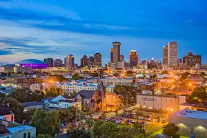 New Orleans, Louisiana downtown city skyline