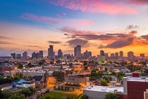 Images Dated 23rd August 2017: New Orleans, Louisiana downtown city skyline