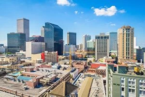 Images Dated 8th May 2016: New Orleans, Louisiana, USA downtown rooftop city skyline in the afternoon
