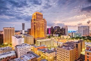 Images Dated 9th May 2016: New Orleans, Louisiana, USA skyline