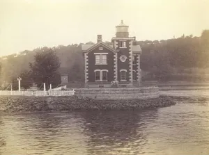 Assistance Prints: New York - Coxsackie. Coxsackie Light Station, New York.