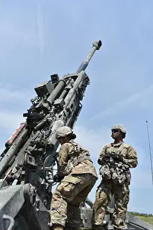 New York National Guard Pfc. Justice Cook(right)