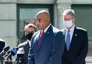 Press Conference Prints: New York, NY - October 14, 2020: Deputy Special Agent-in-Charge