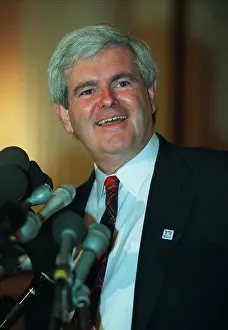 Ahead Prints: NEWT GINGRICH SPEAKER HOUSE REPRESENTATIVE 06 March 1995