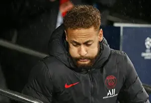 Real Madrid Prints: Neymar JR of PSG seen during the UEFA Champions League match